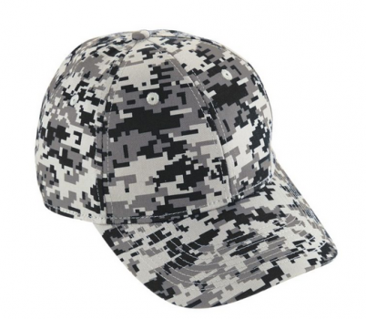 Ball Cap/Youth-Adjustable Camo Digital Black